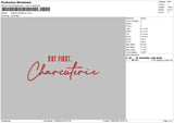 Charcutrie Embroidery File 6 sizes