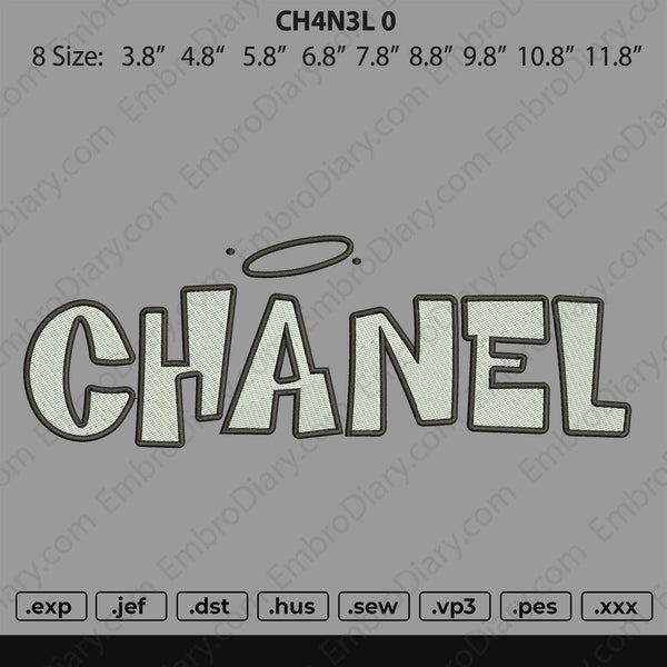 Chanel O Embroidery