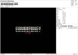 Consisten Embroidery File 6 sizes