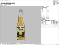 Corona Extra Embroidery