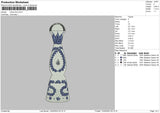 Clase Azul Embroidery File 6 sizes