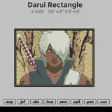 Darui Rectangle Embroidery
