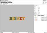 Disneycollege Embroidery File 6 sizes