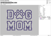 Dogmom App V2 Embroidery File 6 sizes