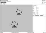 Dog Paw Embroidery