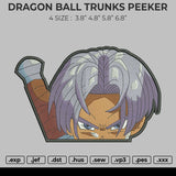 DRAGON BALL TRUNKS PEEKER