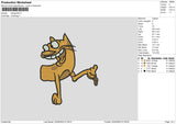 A Dog 01 Embroidery File 6 sizes