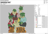 Dinosaurs Embroidery File 6 sizes