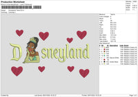 Tianaland Embroidery File 6 sizes