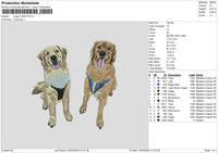 Dogs 210423 Embroidery