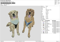 Dogs 210423 Embroidery