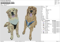 Dogs 210423 Embroidery