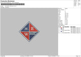 Eliteway S V2 Embroidery File 6 sizes