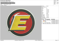 Estes Expres Logo Embroidery