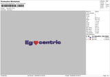 Eg Centic Embroidery File 6 sizes