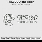 FACEGOD One Color