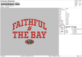 Faithful Text 1502 Embroidery File 6 sizes