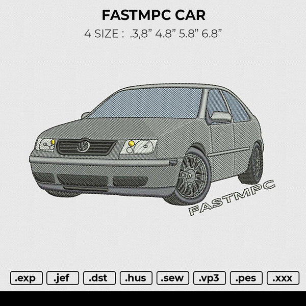 FASTMPC CAR Embroidery