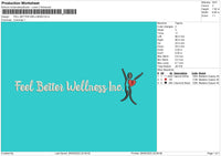 Fell Better Wellness Embroidery