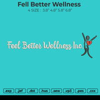 Fell Better Wellness Embroidery