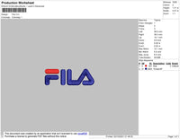 Fila Embroidery