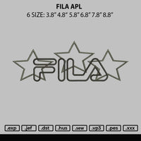 Fila Apl Embroidery