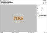 Fire Royal S Embroidery File 6 sizes