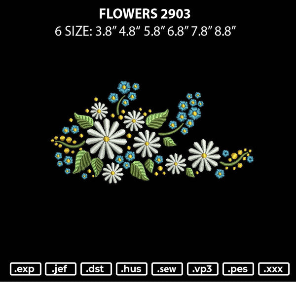 Flowers 2903 Embroidery