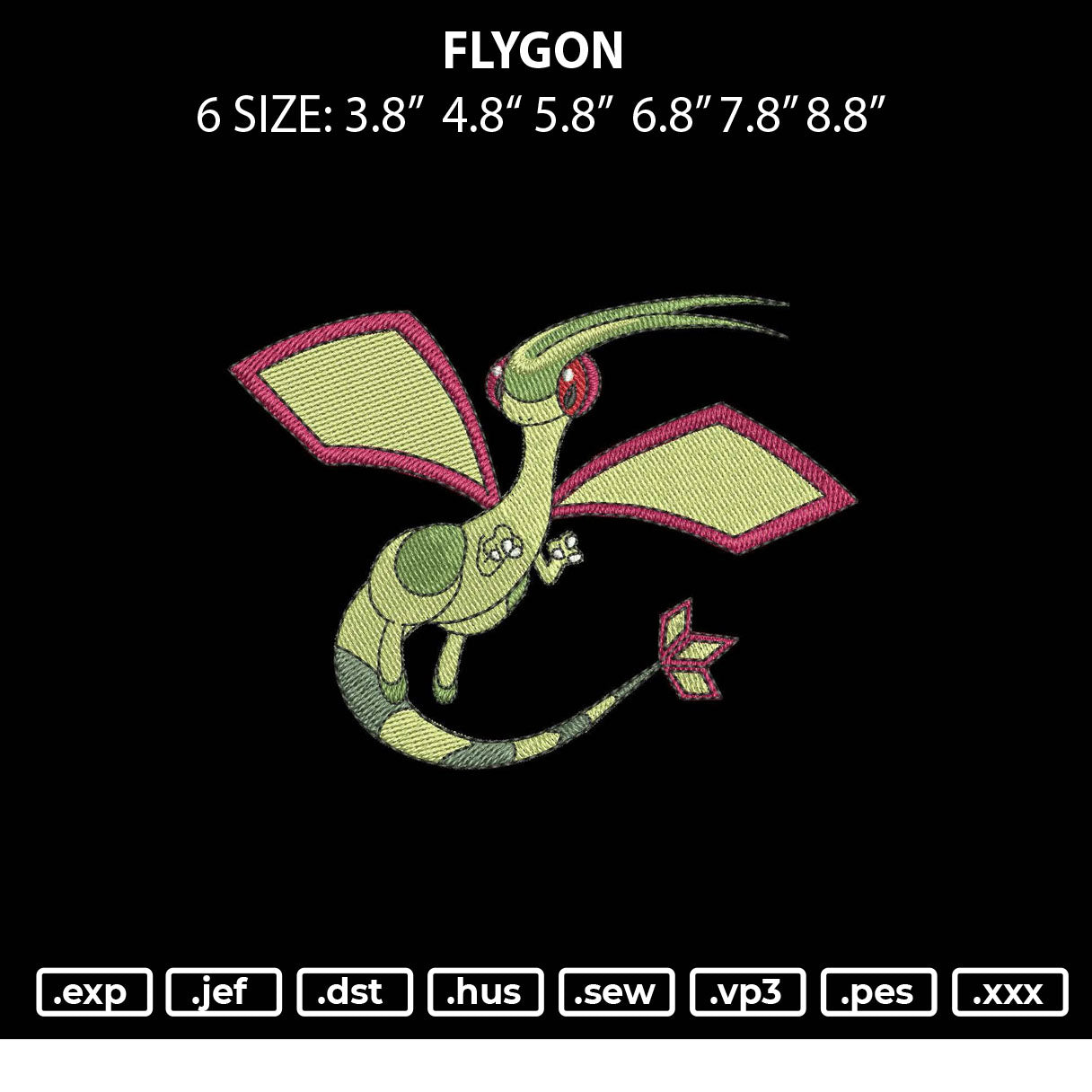 Flygon Embroider – embrostudio