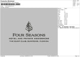 Four Seasons Embroidery File 6 sizes