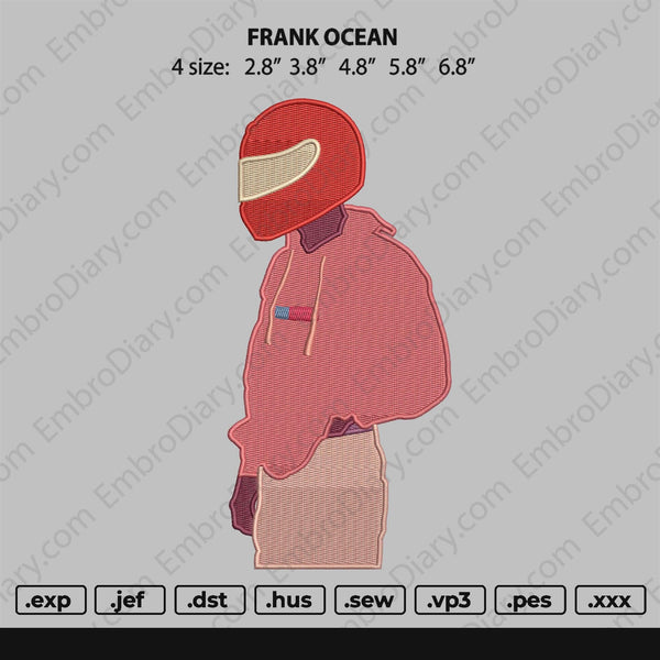 Frank Ocean Embroidery