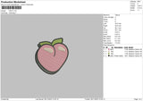 Fruit V1 Embroiery File 6 sizes