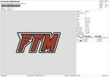 Ftm V2 Embroidery File 6 sizes