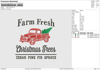 Farm Fresh Embroidery