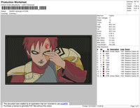 Gaara Rectangle v5 Embroidery