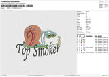 GARRY TOP SMOKER Embroidery