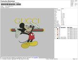 Gucci Mickey Embroidery