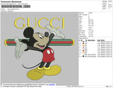 Gucci Mickey Embroidery