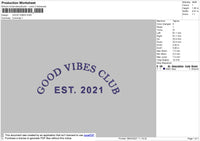 Good Vibes Embroidery