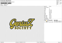 GENIUZ Embroidery