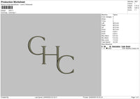 Ghc Embroidery File 6 sizes