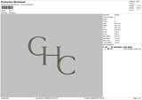 Ghc Embroidery File 6 sizes