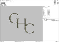 Ghc Embroidery File 6 sizes