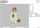Ghost V6 Embroidery File 6 sizes
