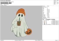 Ghost V6 Embroidery File 6 sizes