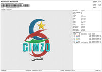 GIMZO PALESTINE Embroidery