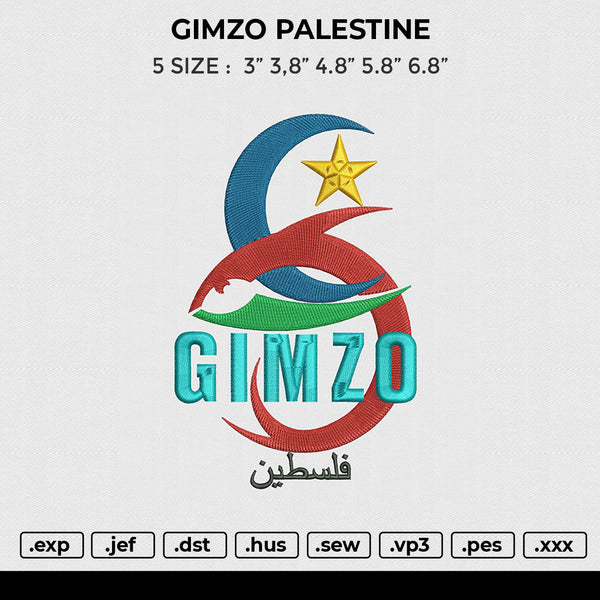 GIMZO PALESTINE Embroidery