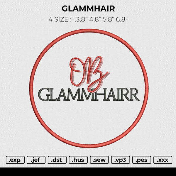 glammhair Embroidery