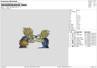 Gokuvegeta Embroidery File 6 sizes