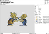 Gokuvegeta Embroidery File 6 sizes
